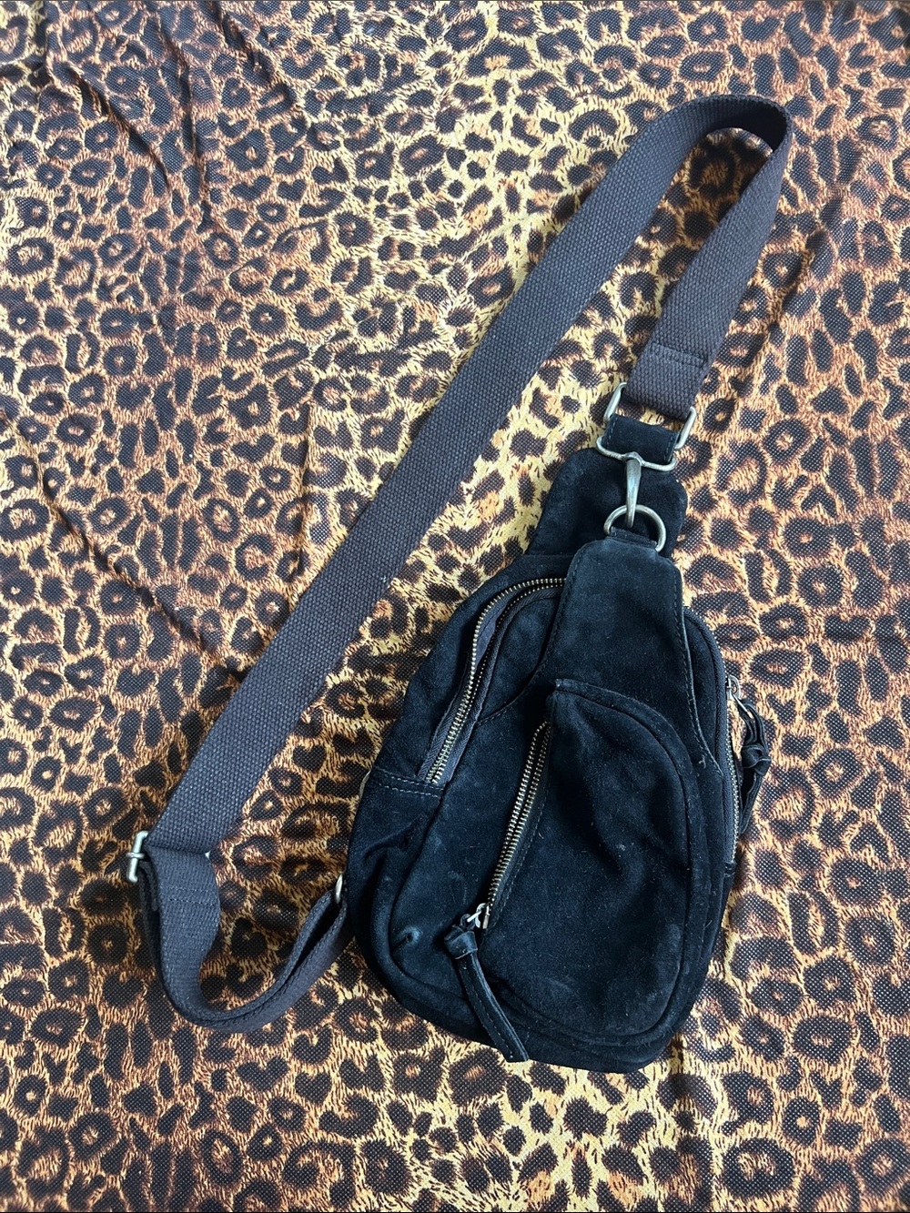 Free people suede bag